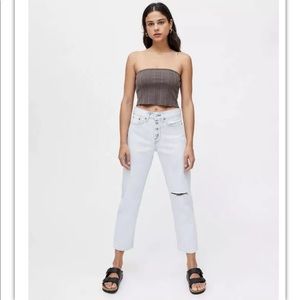 NWT Levi’s Wedgie Straight Jean Light Wash Size 26 X 28